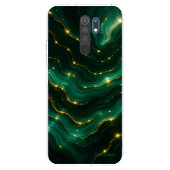 Picasee διαφανής θήκη σιλικόνης Xiaomi Redmi 9 - Emerald