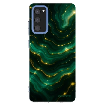 Picasee διαφανής θήκη σιλικόνης Samsung Galaxy S20 FE - Emerald