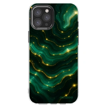 Picasee διαφανής θήκη σιλικόνης Apple iPhone 12 Pro Max - Emerald