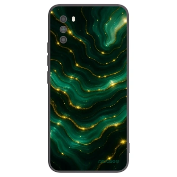 Picasee Μαύρη θήκη σιλικόνης για Xiaomi Poco M3 - Emerald
