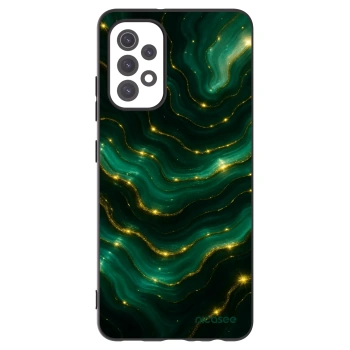 Picasee Μαύρη θήκη σιλικόνης για Samsung Galaxy A32 5G A326B - Emerald
