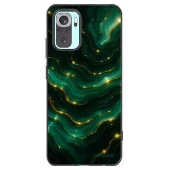Picasee Μαύρη θήκη σιλικόνης για Xiaomi Redmi Note 10 Pro - Emerald