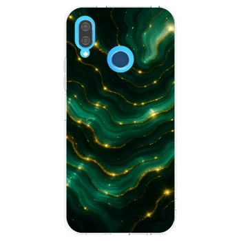 Picasee διαφανής θήκη σιλικόνης Huawei P20 Lite - Emerald