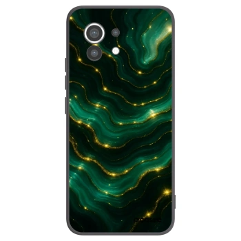 Picasee Μαύρη θήκη σιλικόνης για Xiaomi Mi 11 - Emerald