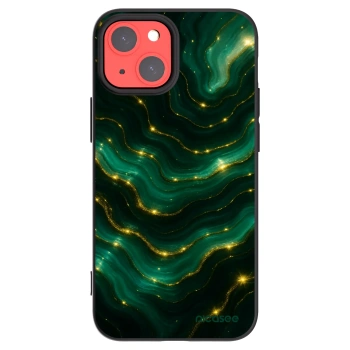 Picasee Μαύρη θήκη σιλικόνης για Apple iPhone 13 mini - Emerald