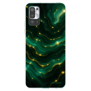 Picasee διαφανής θήκη σιλικόνης Xiaomi Redmi Note 10 5G - Emerald