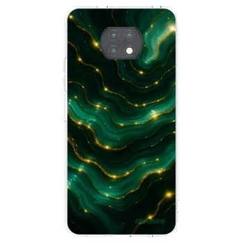 Picasee διαφανής θήκη σιλικόνης Xiaomi Redmi Note 9T - Emerald