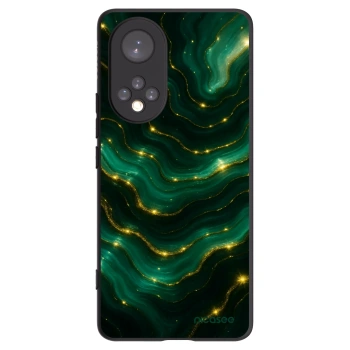 Picasee Μαύρη θήκη σιλικόνης για Huawei Nova 9 - Emerald