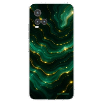 Picasee διαφανής θήκη σιλικόνης Vivo Y33s - Emerald
