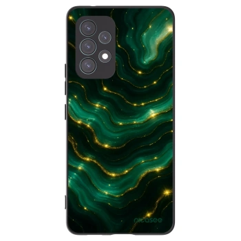 Picasee Μαύρη θήκη σιλικόνης για Samsung Galaxy A53 5G A536 - Emerald