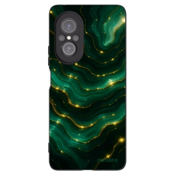 Picasee Μαύρη θήκη σιλικόνης για Huawei Nova 9 SE - Emerald