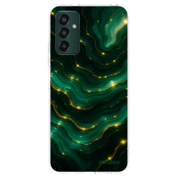 Picasee διαφανής θήκη σιλικόνης Samsung Galaxy M13 M135F - Emerald