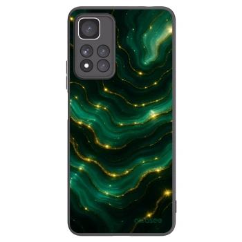 Picasee Μαύρη θήκη σιλικόνης για Xiaomi Redmi Note 11 Pro+ 5G - Emerald