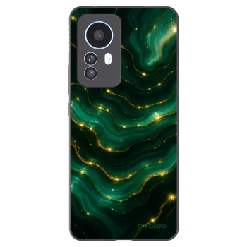 Picasee Μαύρη θήκη σιλικόνης για Xiaomi 12T - Emerald