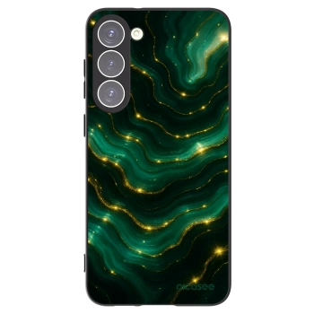 Picasee Μαύρη θήκη σιλικόνης για Samsung Galaxy S23+ 5G - Emerald