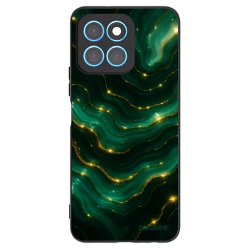 Picasee Μαύρη θήκη σιλικόνης για Honor X6 - Emerald
