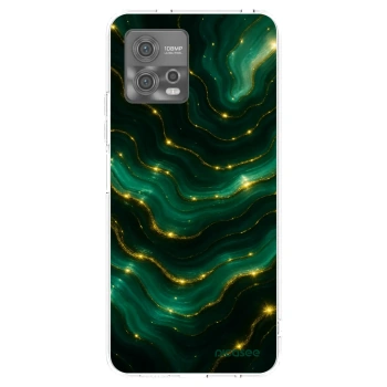 Picasee διαφανής θήκη σιλικόνης Motorola Moto G72 - Emerald