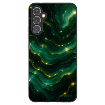 Picasee Μαύρη θήκη σιλικόνης για Samsung Galaxy A34 5G A346B - Emerald