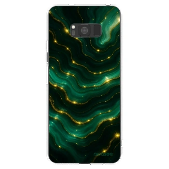 Picasee διαφανής θήκη σιλικόνης Samsung Galaxy S8 G950F - Emerald