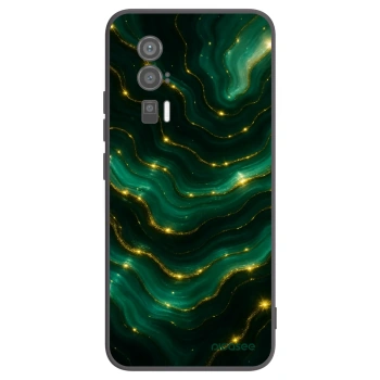 Picasee Μαύρη θήκη σιλικόνης για Xiaomi Poco F5 Pro 5G - Emerald