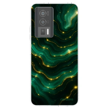 Picasee διαφανής θήκη σιλικόνης Xiaomi Poco F5 Pro 5G - Emerald