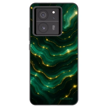 Picasee Μαύρη θήκη σιλικόνης για Xiaomi 13T Pro - Emerald