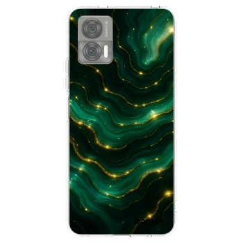 Picasee διαφανής θήκη σιλικόνης Motorola Edge 30 Neo - Emerald