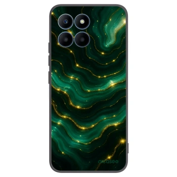 Picasee Μαύρη θήκη σιλικόνης για Honor 70 Lite - Emerald
