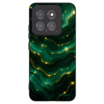 Picasee Μαύρη θήκη σιλικόνης για Xiaomi 14 - Emerald