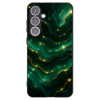 Picasee Μαύρη θήκη σιλικόνης για Samsung Galaxy S24+ S926B 5G - Emerald