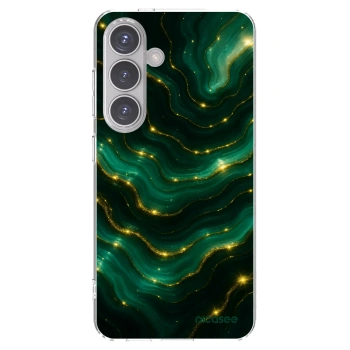 Picasee διαφανής θήκη σιλικόνης Samsung Galaxy S24 S921B 5G - Emerald