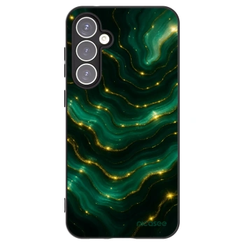 Picasee Μαύρη θήκη σιλικόνης για Samsung Galaxy S23 FE S711B - Emerald