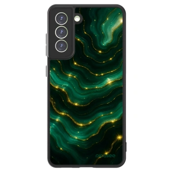 Picasee ULTIMATE CASE PowerShare για Samsung Galaxy S21 FE 5G - Emerald