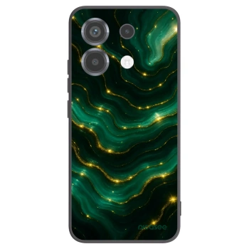 Picasee Μαύρη θήκη σιλικόνης για Xiaomi Poco X6 - Emerald