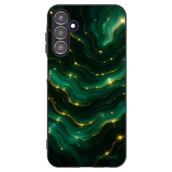 Picasee Μαύρη θήκη σιλικόνης για Samsung Galaxy A15 A156B 5G - Emerald