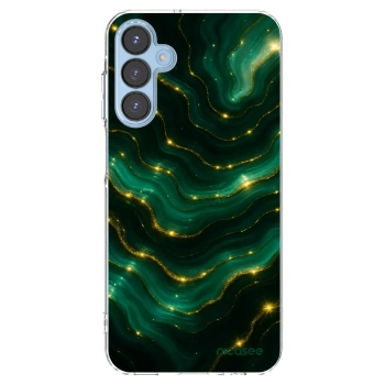 Picasee διαφανής θήκη σιλικόνης Samsung Galaxy A15 A156B 5G - Emerald