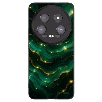 Picasee Μαύρη θήκη σιλικόνης για Xiaomi 14 Ultra - Emerald