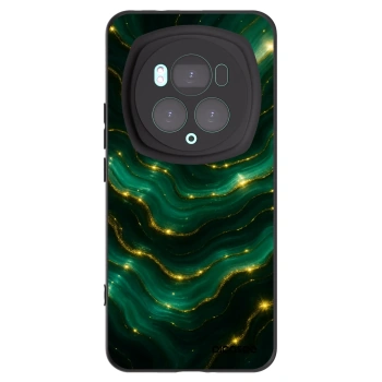 Picasee Μαύρη θήκη σιλικόνης για Honor Magic6 Pro - Emerald
