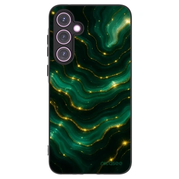 Picasee Μαύρη θήκη σιλικόνης για Samsung Galaxy A35 5G A356B - Emerald