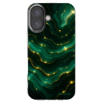 Picasee διαφανής θήκη σιλικόνης Apple iPhone 16 - Emerald