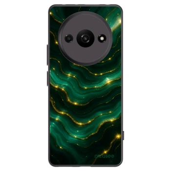 Picasee Μαύρη θήκη σιλικόνης για Xiaomi Redmi A3 - Emerald