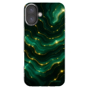 Picasee διαφανής θήκη σιλικόνης Apple iPhone 16 Plus - Emerald