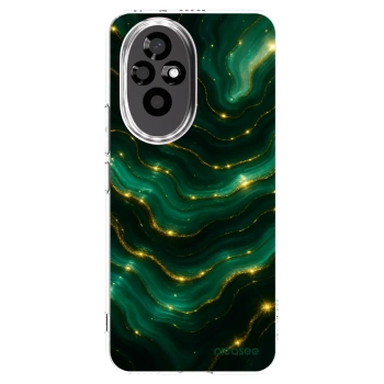 Picasee διαφανής θήκη σιλικόνης Honor 200 Pro 5G - Emerald