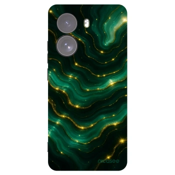Picasee Μαύρη θήκη σιλικόνης για Xiaomi Poco X7 - Emerald