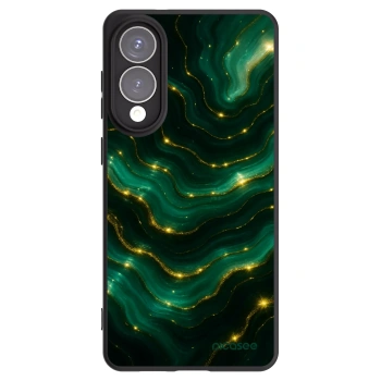 Picasee Μαύρη θήκη σιλικόνης για Samsung Galaxy S25 Edge 5G - Emerald