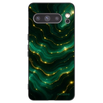 Picasee Μαύρη θήκη σιλικόνης για Google Pixel 8 Pro - Emerald
