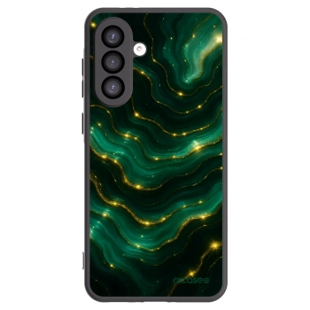Picasee Μαύρη θήκη σιλικόνης για Samsung Galaxy A26 5G A266B - Emerald