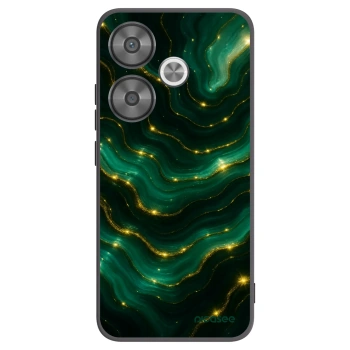 Picasee Μαύρη θήκη σιλικόνης για Xiaomi Poco F6 - Emerald