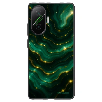 Picasee Μαύρη θήκη σιλικόνης για Xiaomi Poco F7 Pro 5G - Emerald