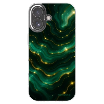 Picasee διαφανής θήκη σιλικόνης Apple iPhone 17 - Emerald